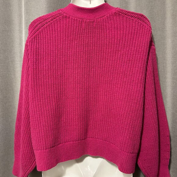 H&M Women's Cotton Blend Cardigan Sweater - Medium Large - Picture 3 of 9